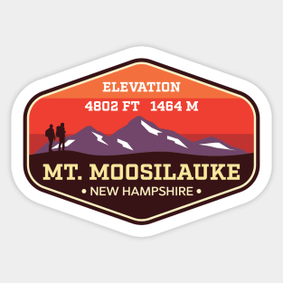 Mount Moosilauke - New Hampshire - Appalachian Mountain Climbing Badge Sticker